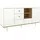 skandica Sideboard 160 x 83 cm Weiß