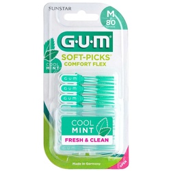 GUM® SOFT-PICKS COMFORT FLEX MINT Medium
