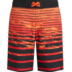 FIREFLY Kinder Badeshorts STRP7 Naveen, ORANGE DARK/BLACK, 128