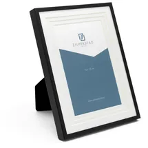 Zilverstad Triple 10x15 cm schwarz-matt Tischrahmen zum Hängen und Stellen