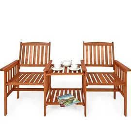 CASARIA Gartenbank 164 x 63 x 91 cm Natur
