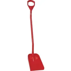Vikan Ergonomische Schaufel, 1280 mm 56114 , Farbe: rot