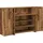 vidaXL Empfangstheke Altholz-Optik 180x50x103,5 cm Holzwerkstoff