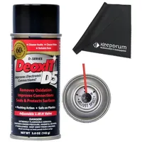 Caig Feinmechaniköl D5S-6 DeoxIT 5% Kontaktspray + Tuch