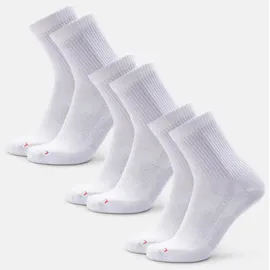 Danish Endurance Quarter Pro Sportsocken 5er Pack Schwarz/Weiß/Blau/Orange 43-47