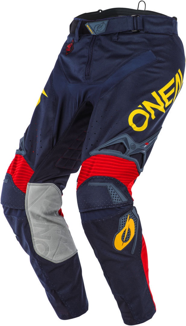 Oneal Hardwear Reflexx Motocross Hose, blau-gelb, Größe 30