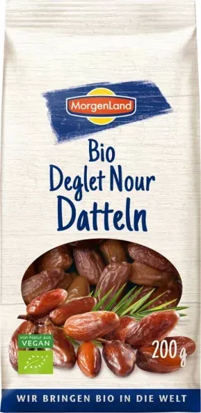 MorgenLand Datteln Deglet Nour entsteint bio 200g