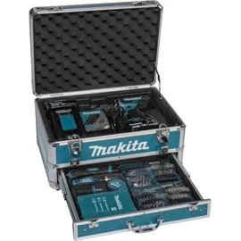 Makita DHP482RFX9 inkl. 2 x 3 Ah + Alukoffer + 96-tlg. Zubehör