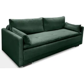 Home Affaire Schlafsofa Polyester 2-Sitzer Grün