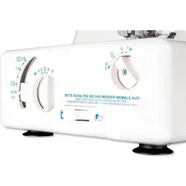 Gritzner - Kayser GRITZNER 788 Overlock Neue Version 2025 mit Fadenabschneider + LED Beleuchtung Black&White Edition mit Fadenschere und Overlockgarn