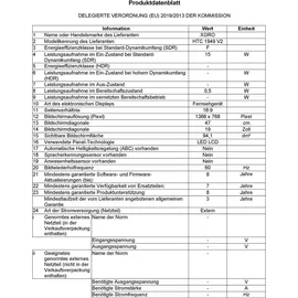 Xoro Bundle: XORO HTC 1949 V2 (18.5" LED TV,DVD,Triple Tuner) incl. freenet TV CI+ Modul DVB-T2 - 3 Monate)