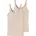 Damen 2 Pack Trägertop Unterhemd Unterwäsche Sand_162896 48 Große Größen EU