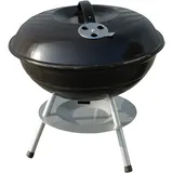 Holzkohlegrill Kesselgrill Kugelgrill Picknickgrill Rundgrill  Stahl 36 cm