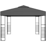 vidaXL Gartenpavillon 3 x 3 m anthrazit