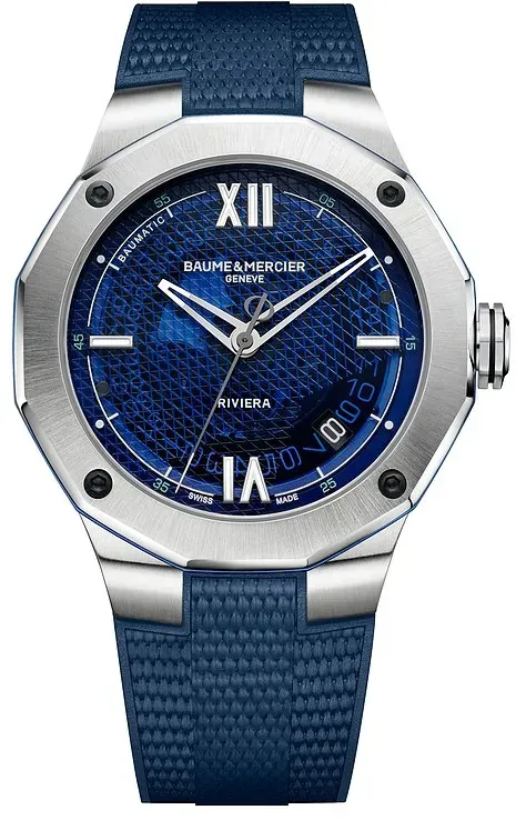 Baume & Mercier Herrenuhr Riviera M0A10701 - silber