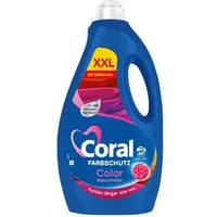 Coral Waschmittel Optimal Color Feinwaschmittel, flüssig, Color Shine, 3 Liter, Waschladungen 60