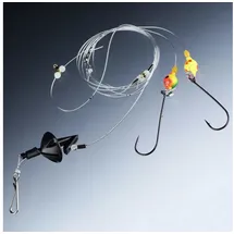 Balzer Edition Sea Surf Wishbone Rig 75cm - Brandungsvorfach zum Plattfischangeln, Brandungssystem für Scholle & Flunder, Meeressystem zum Brandungsangeln
