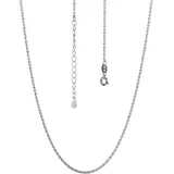 FIRETTI Silberkette FIRETTI "Schmuck Geschenk Silber Armband Kette Fußkette Bauchkette Criss-Cross" Gr. 100, silber (silberfarben), Halsketten, Damen, 100, Silber 925 (Sterlingsilber), B: 1,6mm, in verschiedenen Längen erhältlich, B:1,6mm