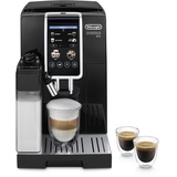 De'Longhi Dinamica Plus ECAM382.70.B, Kaffeevollautomat für Kaffeebohnen, Cappuccino-Maschine mit LatteCrema Hot, Espresso-Maschine mit 18 Rezepten, 3,5-Zoll TFT-Display, Schwarz