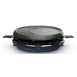 Tefal Raclette Grill 3in1, 1050 Watt, Platzsparender Grill für bis zu 8 Personen, 1 Raclette Grill