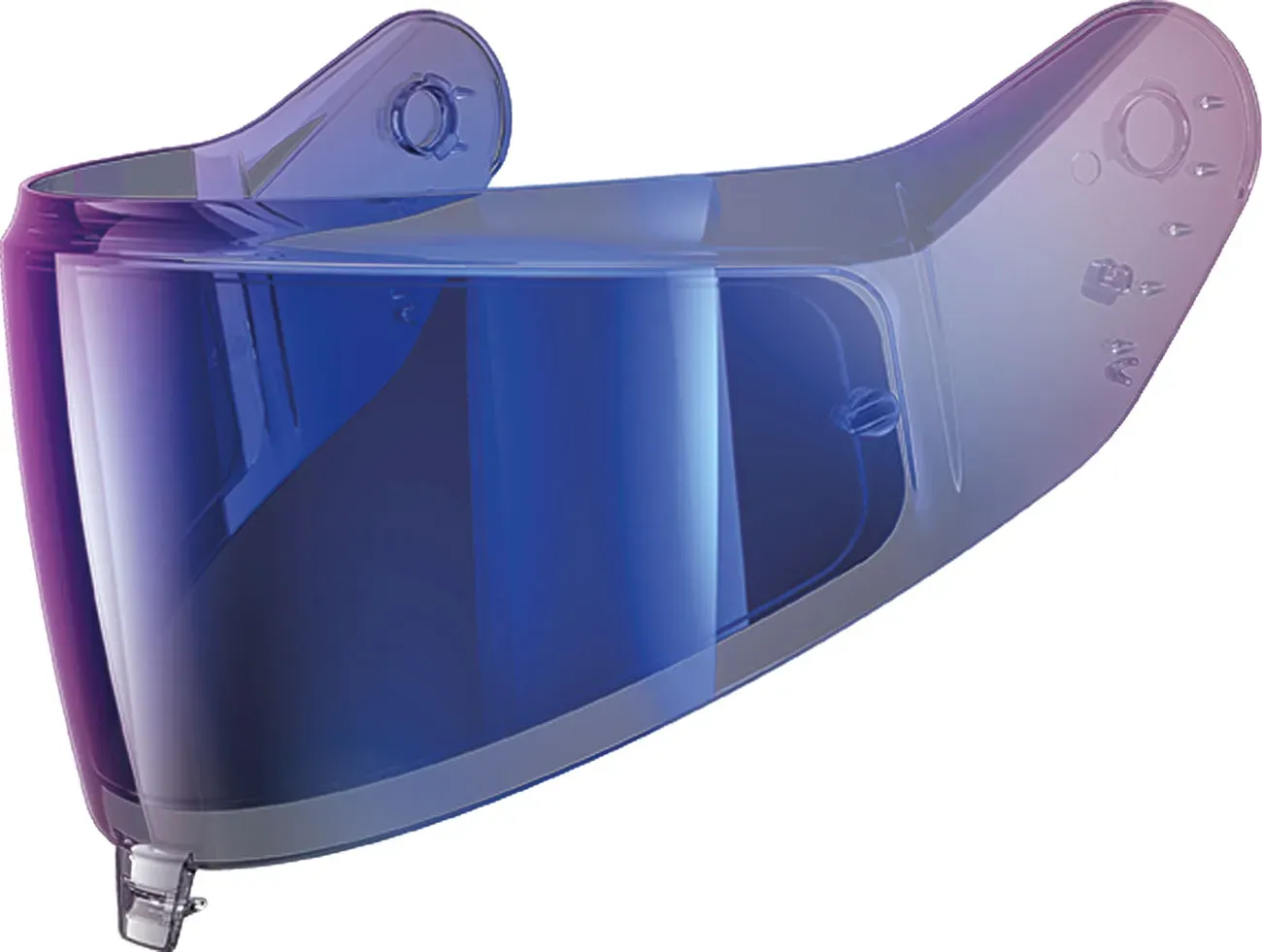 Shark VZ40045, bouclier miroir - Bleu Réfléchissant