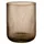 BLOMUS Windlicht VEN Glas Braun