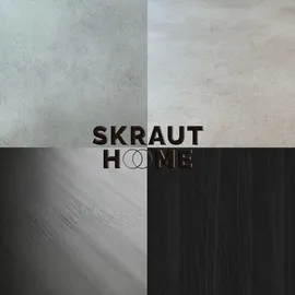 SKRAUT HOME Esszimmertisch,, Grau, schwarz - 487_5