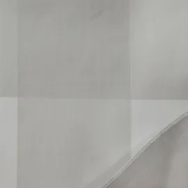Primera Basic Perkal weiß/grau 200 x 200 cm + 2 x 80 x 80 cm