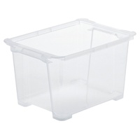 Rotho Aufbewahrungsbox 15 Liter EVO Easy Transparent - Kunststoff