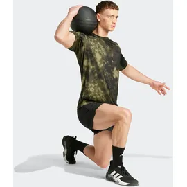 adidas Train Essentials Seasonal Allover-Print Grün M