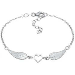 Elli Herz Flügel 925 Sterling Silber 18 Damen 