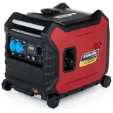 Hahn & Sohn 105412 - Benzin-Inverter-Stromgenerator H IG 3000 3300W - Schwarz/Rot