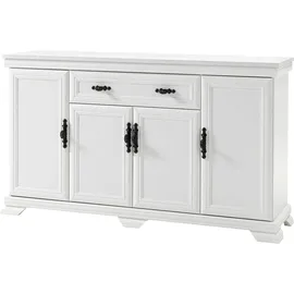 OTTO home Sideboard 168 x 96 x 46 cm Weiß