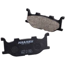 Bremsbeläge Naraku organisch Italjet Jupiter / Yamaha Majesty / MBK Skyliner