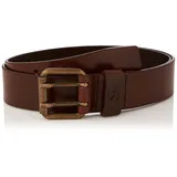Fjällräven Singi Two-pin Gürtel Leder Braun 85