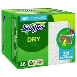 Swiffer DRY Staubfangtücher Mikrofaser, 36 Tücher