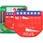 Nous Zigbee 3.0 Smart Curtain Module Vorhang Rollladenschalter rot