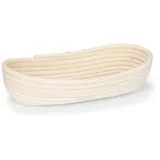 Patisse Gärkorb aus Weide, oval, 41 x 15 cm