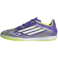 Adidas F50 Club Indoor Football Boots, purple Rush/FTWR White/Lucid