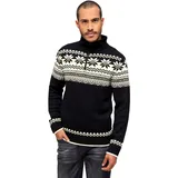Brandit Textil Brandit Troyer Norweger Strickpullover schwarz, Größe L