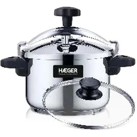 Haeger Inox Plus 4 l Edelstahl schwarz