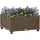 furnicato Hochbeet 40 x 40 x 23 cm Braun