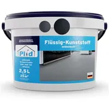 plid Bodenversiegelung Flüssigkunststoff Innen & Außen - Bodenbeschichtung - Flüssig PVC, Wasserfest grau