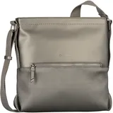 Tom Tailor Umhängetasche Erin Cross Bag M Metallic Grey