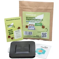 Futura-Shop Profi Bettwanzenfalle gegen Bettwanzen - Klebefalle / Köderfalle 1 St