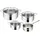 Tefal Jamie Oliver Cook Smart Topf-Set 7-tlg. 3 x Kochtopf + Stielkasserolle