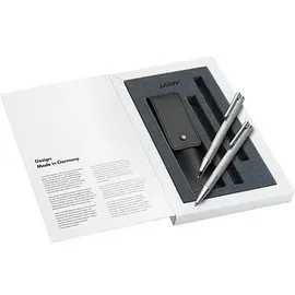 Lamy Schreibset logo brushed schwarz
