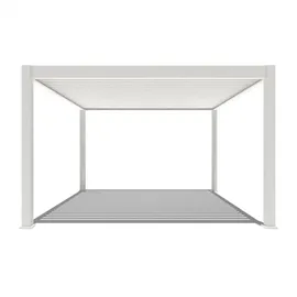 Weide E-Deluxe Plus 4 x 4 m Weiß