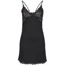 LASCANA Damen Negligé schwarz Gr.32/34