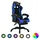 vidaXL Gaming Chair mit RGB LED-Leuchten balu/schwarz (288006)